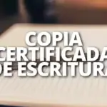 ¿Cuánto cuesta una copia certificada de escrituras?