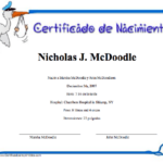 ¿Dónde encontrar el certificado de nacimiento de bebé para imprimir?