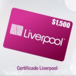 ¿Cómo obtener tu certificado de regalo Liverpool?