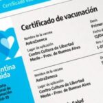 ¿Cómo descargar el certificado de vacunación?