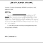 ¿Por qué es importante contar con un certificado laboral?