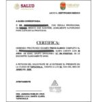 ¿Cómo obtener un certificado médico con tipo de sangre?