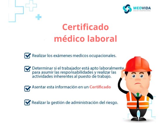 certificado médico laboral