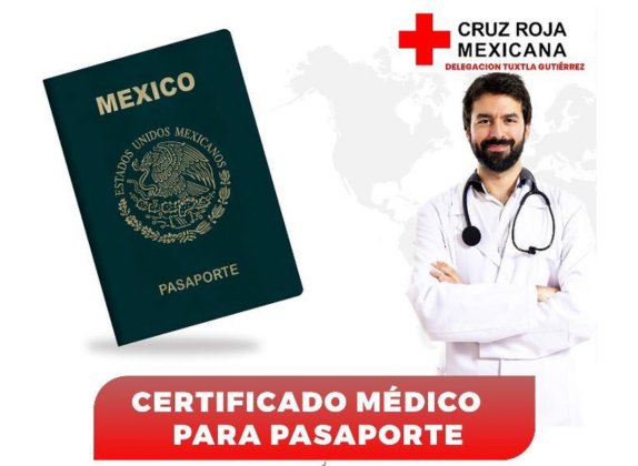 certificado médico para pasaporte