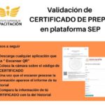 ¿Cómo saber si mi certificado es válido por la SEP?